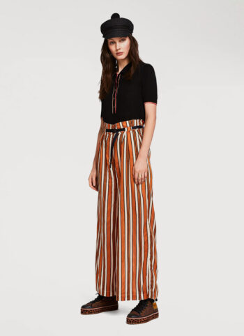 Clovia Crepe Flared Pyjama