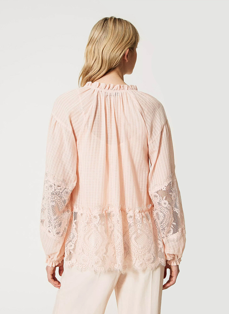 Women's Sleeves Chiffon Top - Image 3