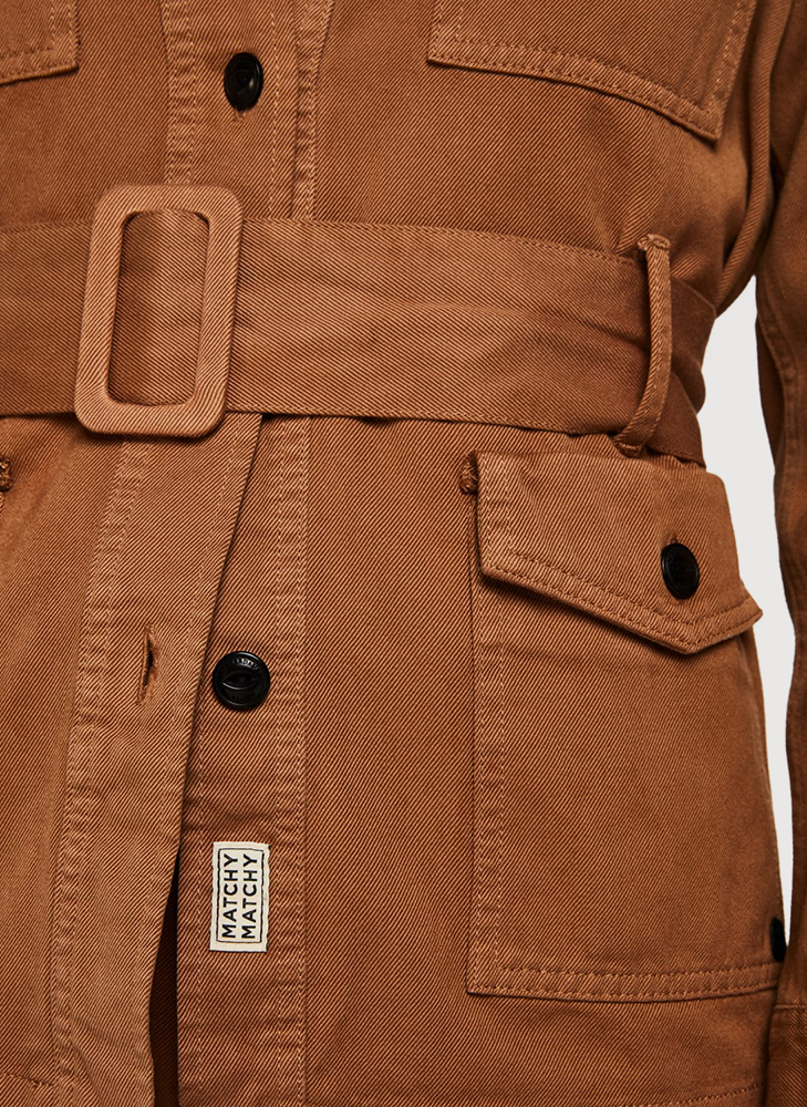 Pure Cotton Unisex Shacket - Image 3