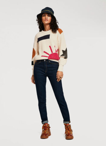 Flower printed cotton top